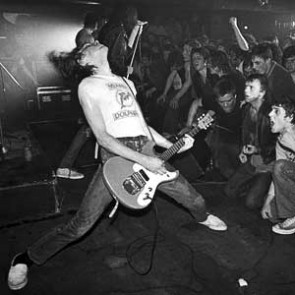 Johnny Ramone of the Ramones by Ian Dickson