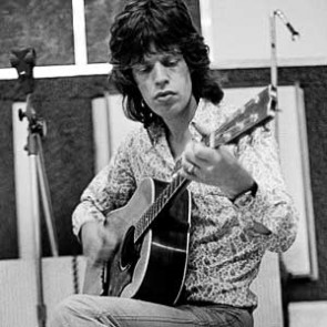 Mick Jagger of the Rolling Stones by Adrian Boot