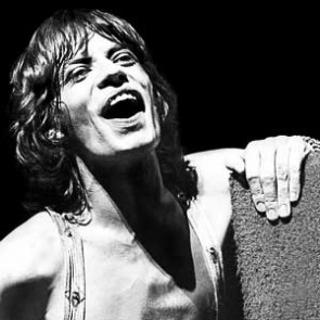 Mick Jagger of the Rolling Stones by Barry Schultz