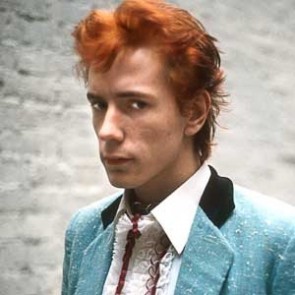Johnny Rotten of the Sex Pistols by Adrian Boot