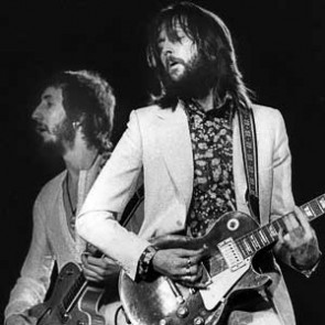 Pete Townshend & Eric Clapton by Barrie Wentzell