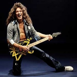 Eddie Van Halen of Van Halen by Neil Zlozower