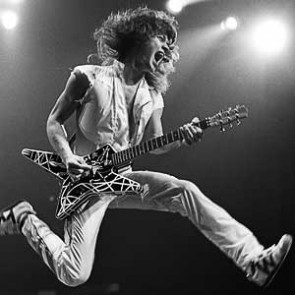 Eddie Van Halen of Van Halen by Neil Zlozower