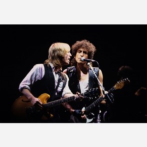 Tom Petty & Bob Dylan by Ebet Roberts