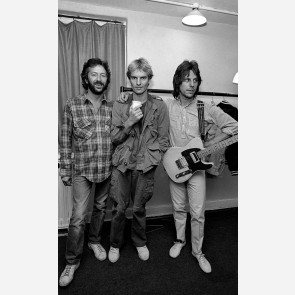 Eric Clapton, Sting & Jeff Beck by Adrian Boot