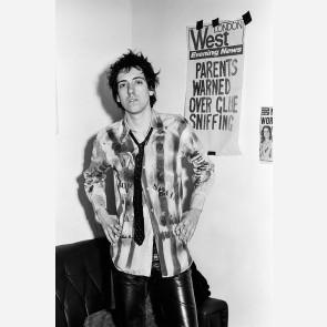 Mick Jones of the Clash by Steve Emberton
