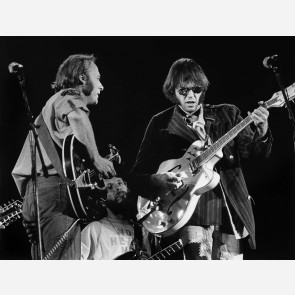 Crosby, Stills, Nash & Young by Barrie Wentzell
