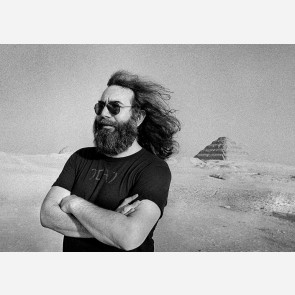 Jerry Garcia of the Grateful Dead by Adrian Boot