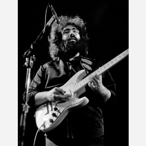 Jerry Garcia of the Grateful Dead by Barrie Wentzell