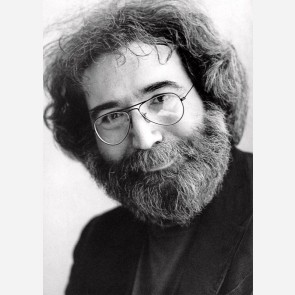 Jerry Garcia of the Grateful Dead by Christian Rose
