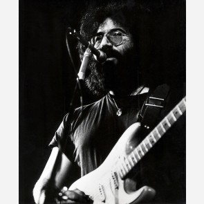 Jerry Garcia of the Grateful Dead by Gijsbert Hanekroot