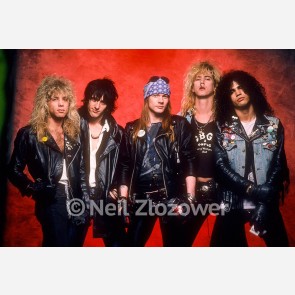 Guns N’ Roses by Neil Zlozower