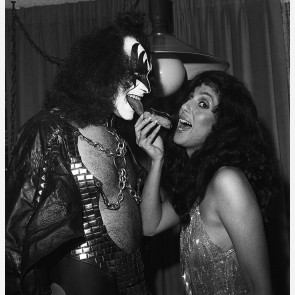 Gene Simmons with Cher by James Fortune