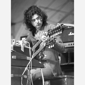 Jimmy Page of Led Zeppelin by Gijsbert Hanekroot