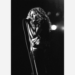 Robert Plant of Led Zeppelin by Ian Dickson