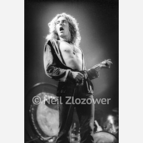 Robert Plant of Led Zeppelin by Neil Zlozower