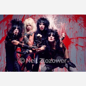 Mötley Crüe by Neil Zlozower