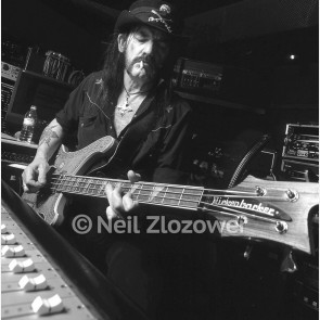 Lemmy Kilmister of Mötorhead by Neil Zlozower
