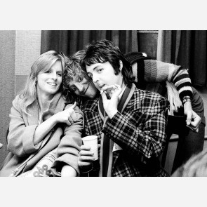 Paul & Linda McCartney by Ian Dickson