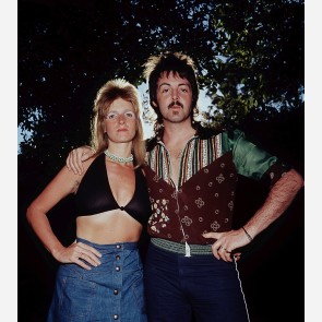 Paul & Linda McCartney by James Fortune