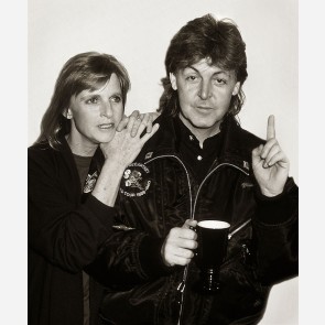 Paul & Linda McCartney by Ken Settle