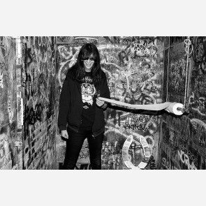 Joey Ramone of the Ramones by Ebet Roberts