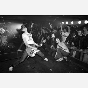 Johnny Ramone of the Ramones by Ian Dickson