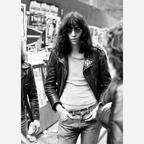 Joey Ramone of the Ramones by Ian Dickson