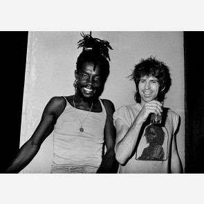 Keith Richards & Peter Tosh by Adrian Boot