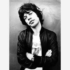 Mick Jagger of the Rolling Stones by Gijsbert Hanekroot