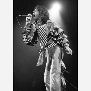 Mick Jagger of the Rolling Stones by Ian Dickson