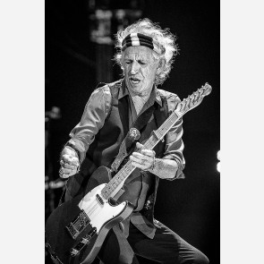 Keith Richards of the Rolling Stones by Jérôme Brunet