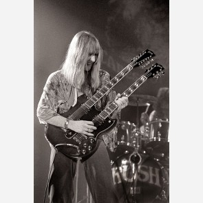 Alex Lifeson of Rush by Al Rendon