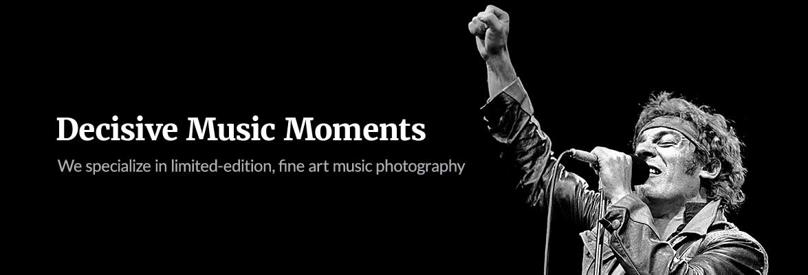 Decisive Music Moments | We specialize in limited-edition, fine art music photography
