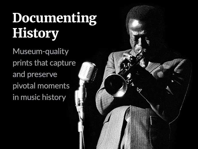 Documenting History | Museum-quality prints that capture and preserve pivotal moments in music history